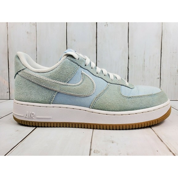 Nike Air Force 1 Low Sneakers Men\'s Size 8 Blue White Gum AF1 315122 422 main image 9